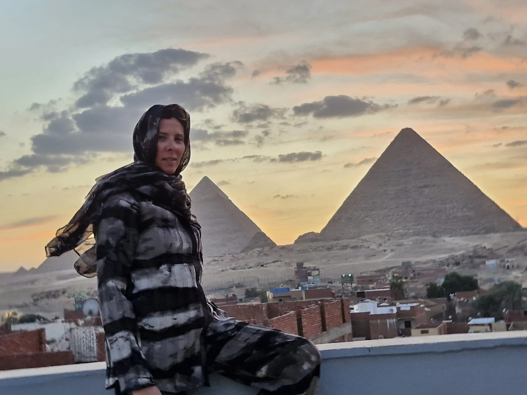 Nora en Voyage en Egypt